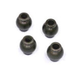 HoBao Alu. Hex Ball End For Rear Top Arm (4Pcs) H87043A