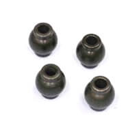 H87043A HoBao Alu. Hex Ball End For Rear Top Arm (4Pcs) H87043A - Image 1