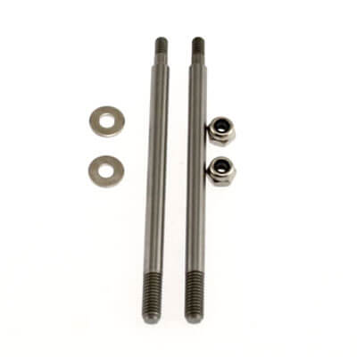 H87395 HoBao Hyper 7 3.5mm Front Shock Shafts(Long) H87395 - Image 1