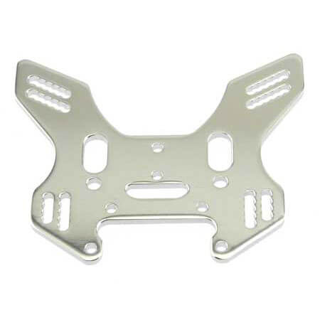 H88106 HoBao Hyper 8 Rear Shock Tower Chrome (RTR) H88106 - Image 1