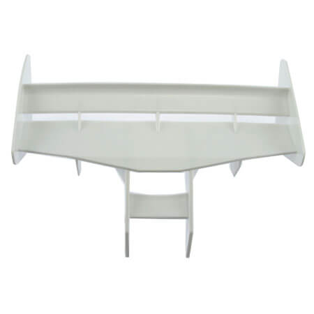 H89077W HoBao Hyper 9 1-Piece Rear Wing (White) H89077W - Image 1