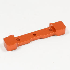 HOP-0066 HoBao Hyper Ss Cage Truggy Cnc Rear Lower Alum. Arm Holder A Plate HOP-0066 - Image 1