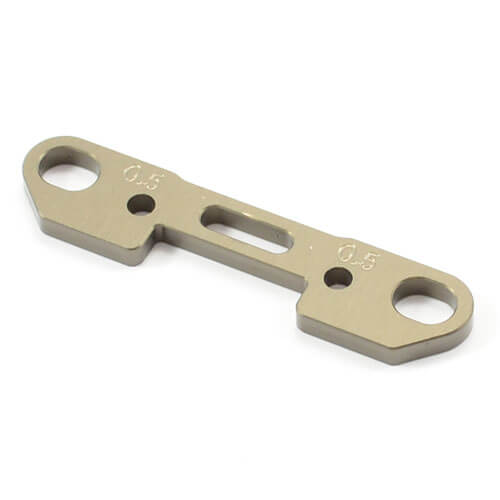 HOP-0117 HoBao Vs Cnc Alum Rear Lower Arm Holder 0.5 Deg. - Rr. HOP-0117 - Image 1
