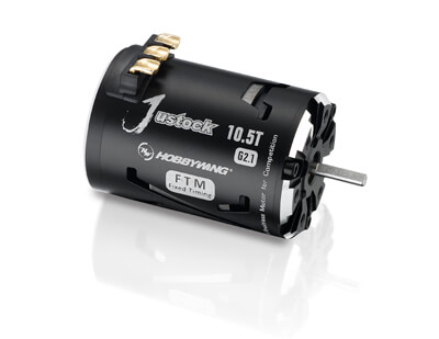 HW30408010_w Hobbywing Justock G2.1 13.5T Sensored Motor (Fixed Timing) HW30408010 - Image 1