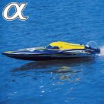 Joysway Alpha Brushless Yellow ARTR Racing Boat JY8901Y - Image 3