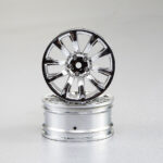 Killerbody Wheel 3mm Offset Chrome 10-Spoke 1/10 Tc (4) KB48265