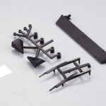 Killerbody Black Plastic Parts (Lancia Delta Hf Integrale) KB48294