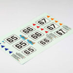 Killerbody Decal Sheet Lancia Beta Montecarlo (Num/Drivers) KB48547