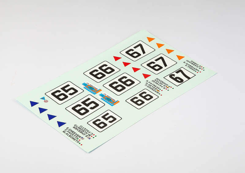 KB48547 Killerbody Decal Sheet Lancia Beta Montecarlo (Num/Drivers) KB48547 - Image 1