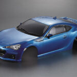 Killerbody Subaru Brz 190mm Finished Body Met-Blue KB48576