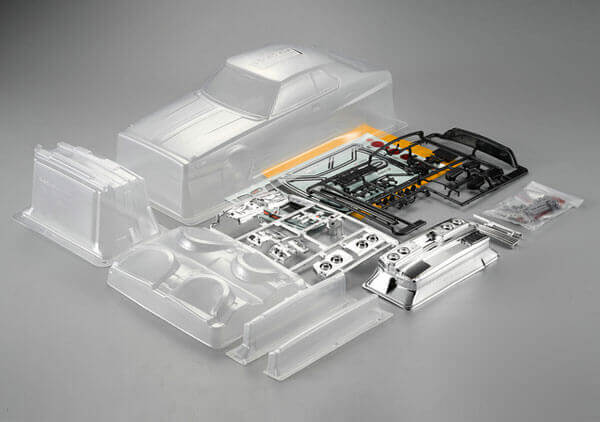 KB48636 Killerbody Nissan Skyline 2000 Turbo Gt-Es 195mm Clear Body KB48636 - Image 1