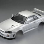 Killerbody Nissan Skyline R34 195mm Finished Body-White KB48644