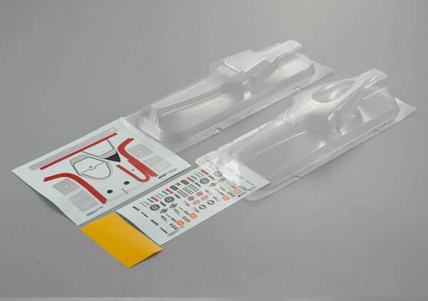 KB48666 Killerbody Hover Formula Type R Clear Body Kyosho Drone Race KB48666 - Image 1