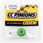 Castle CC PINION (Aluminium) 24t - 32 Pitch 5mm shaft CC6504