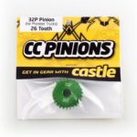 Castle CC PINION (Aluminium) 26t - 32 Pitch 5mm shaft CC6505