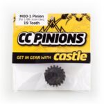 Castle CC PINION 19 Tooth - MOD1 5mm shaft CC6511