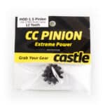 Castle CC PINION 12 Tooth - MOD1.5, 8mm shaft (for use with CMIR075 CC6523
