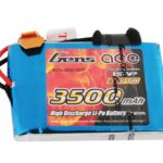 Gens Ace Li-Po 1S 3.7V 3500mAh Tx with JR G1S3500-RX