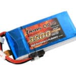Gens Ace Li-Po 2S 7.4V 3500mAh Rx with Futaba G2S3500-RX