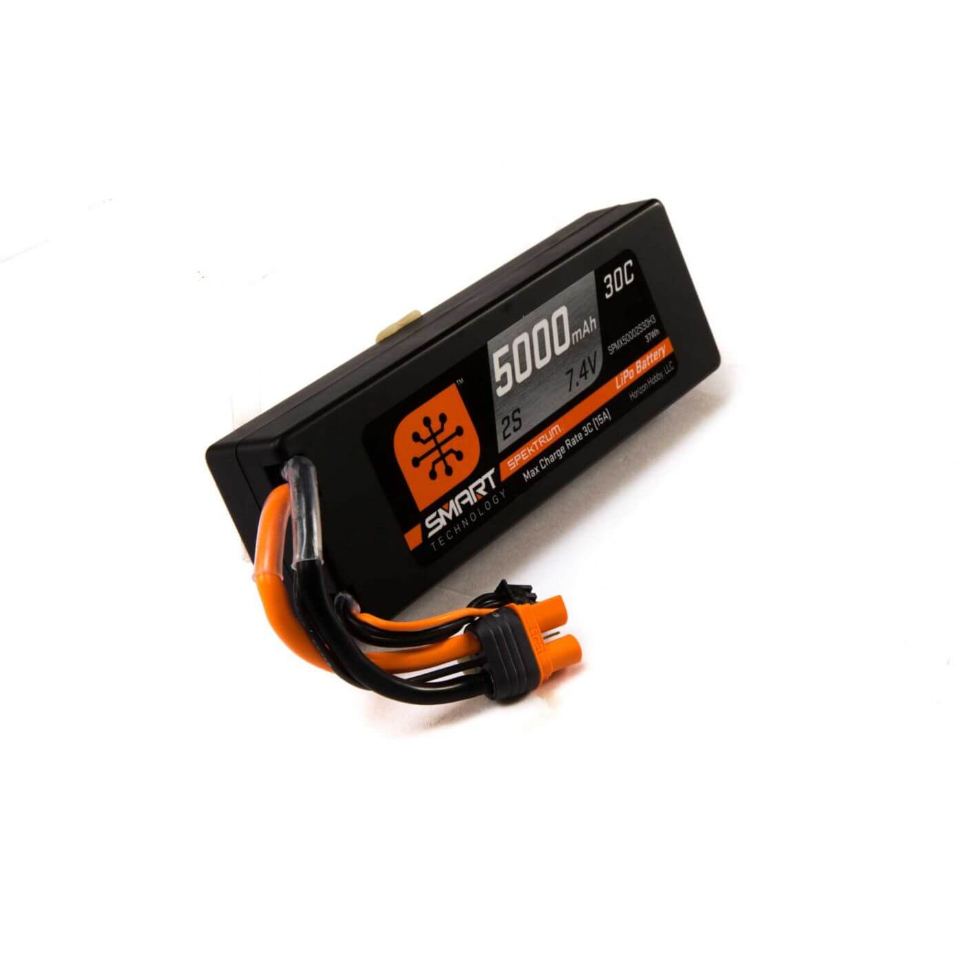 Spektrum 5000mah 2S 7.4V 30C; HC, IC3 SPMX50002S30H3