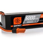 Spektrum 5000mAh 3S 11.1V 100C Smart LiPo Hardcase; IC5 SPMX50003S100H5