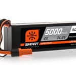 Spektrum 5000mAh 4S 14.8V 50C Smart LiPo Hardcase; IC5 SPMX50004S50H5