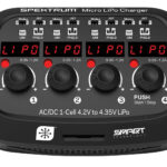 Spektrum Smart Micro 4 port AC/DC 1S LiPo Charger SPMXC1040I