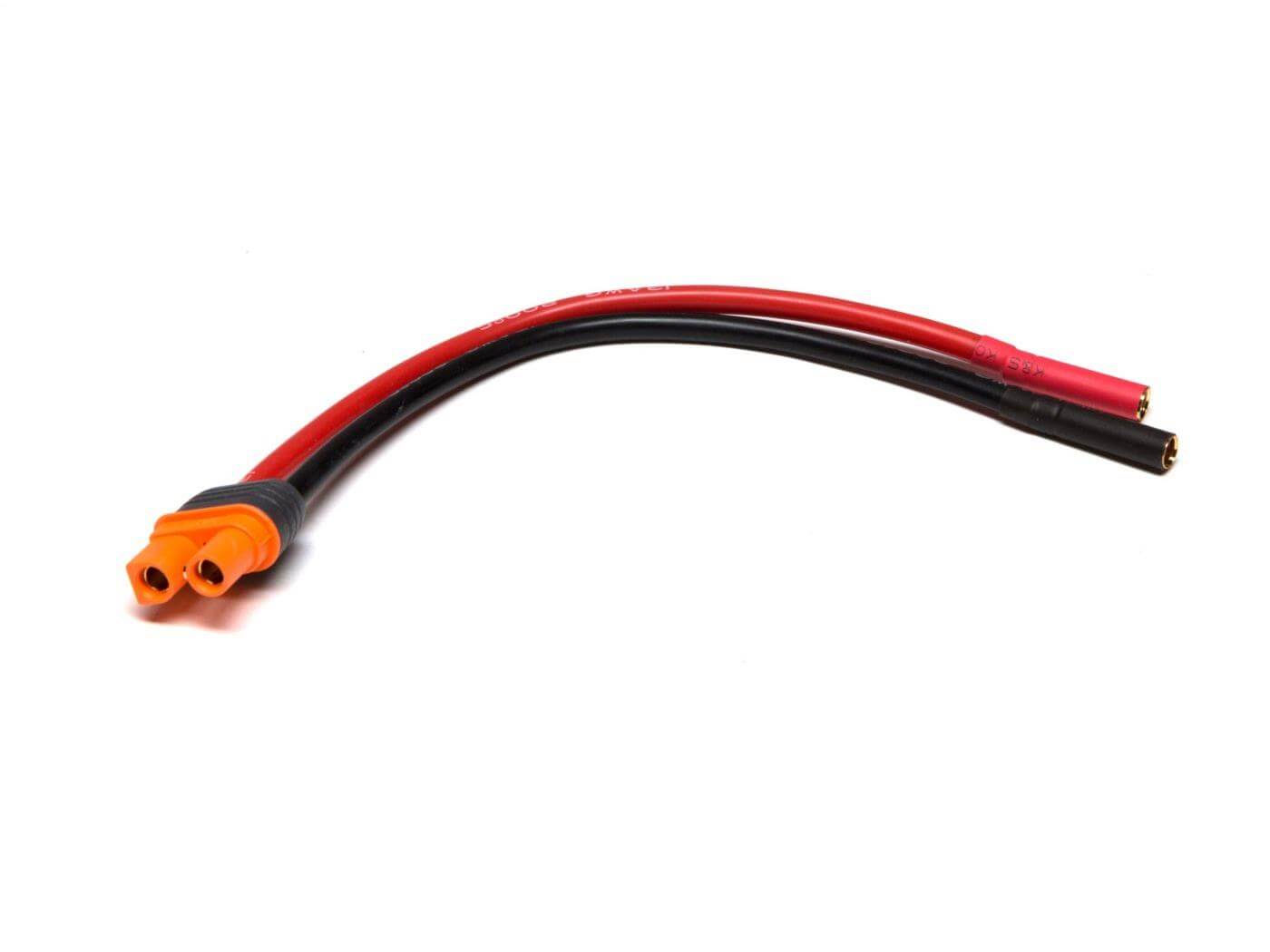 O-SPMXCA311 Spektrum IC3 Battery Lead to 4mm Female Bullet SPMXCA311 - Image 1