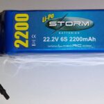 Storm Li-Po 6S 22.2V 25C 2200mAh ST-6S25C2200