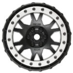 Proline Impulse Pro-Loc Black Wheels W/Grey Ring Xmaxx (F/R) PL2763-03