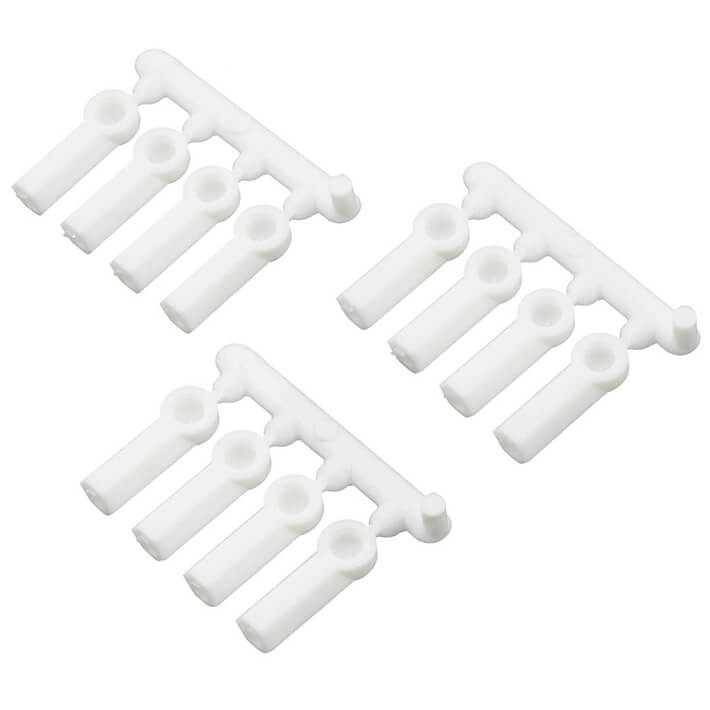 RPM73381 RPM Heavy Duty Rod Ends (12) White RPM73381 - Image 1