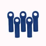 RPM Traxxas Long Rod Ends - Blue (12) Replaces Trx #5525 RPM80515