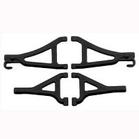 RPM80692 RPM Traxxas 1/16Th E-Revo Front A-Arms Black RPM80692 - Image 1