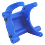 RPM Rear Bumper Or Wheelie Bar Mount - Slash/Stam/Rust Blue RPM80905
