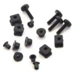 Savox Rubber Spacer Set For Std Servos Installed In Cars. SAV-SP03