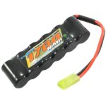 Voltz Straight Pack 7.2V 1700Mah Nimh W/Mini Tamiya VZ0053
