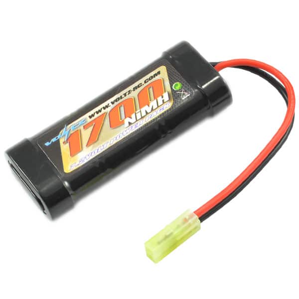 VZ0054 Voltz Stick Pack 6 Cell 7.2V Nimh 1700Mah W/Mini Tamiya VZ0054 - Image 1