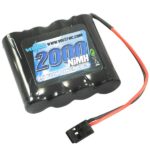 Voltz Rx Straight Battery 4.8V 2000Mah W/Connector VZ0150
