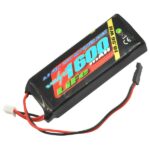 Voltz 1600Mah 2S 6.6V Rx Life Straight Battery Pack VZ0250