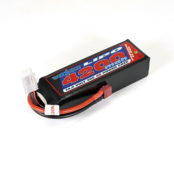 VZ0442004S Voltz 4200Mah 14.8V 30C Lipo Battery VZ0442004S - Image 1