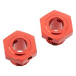 Arrma Wheel Hex Aluminum 17mm/13.6mm  Red (2) AR310447