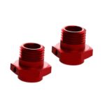 Arrma Wheel Hex Alumn 17mm/16.5mm Red (2) AR310484