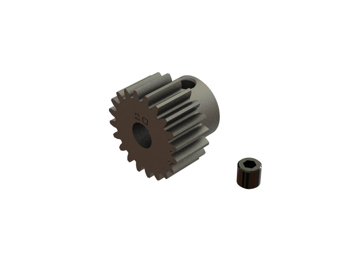 Z-AR310876 Arrma Pinion Gear 20T 0.8 Mod 4x4 BLX 3S AR310876 - Image 1