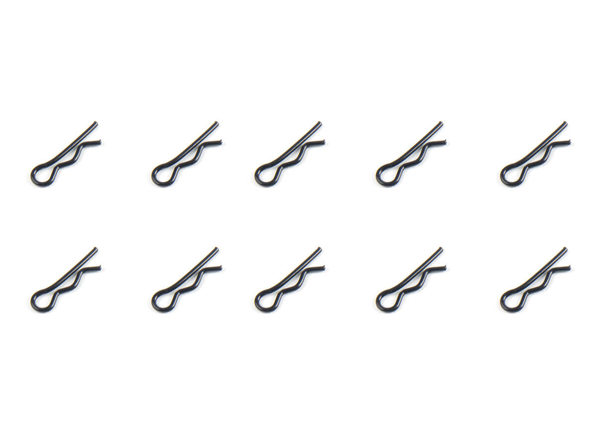 Z-AR320005 Arrma Body Clip 6mm Black (10) AR320005 - Image 1