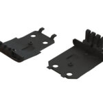Arrma F/R Lower Skidplate (2) 4x4 Granite MEGA AR320401