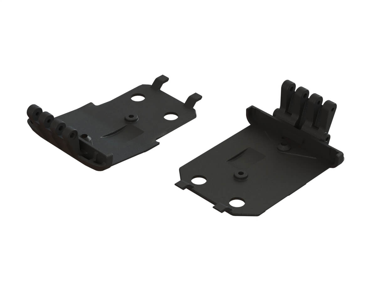 Z-AR320401 Arrma F/R Lower Skidplate (2) 4x4 Granite MEGA AR320401 - Image 1