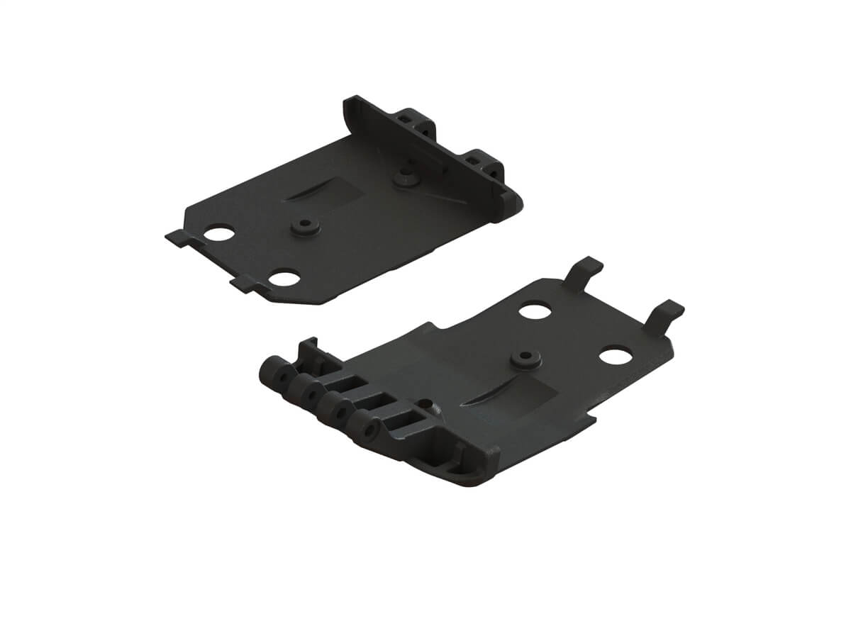 Z-AR320419 Arrma F/R Lower Skidplate (2) 4x4 Senton Mega AR320419 - Image 1