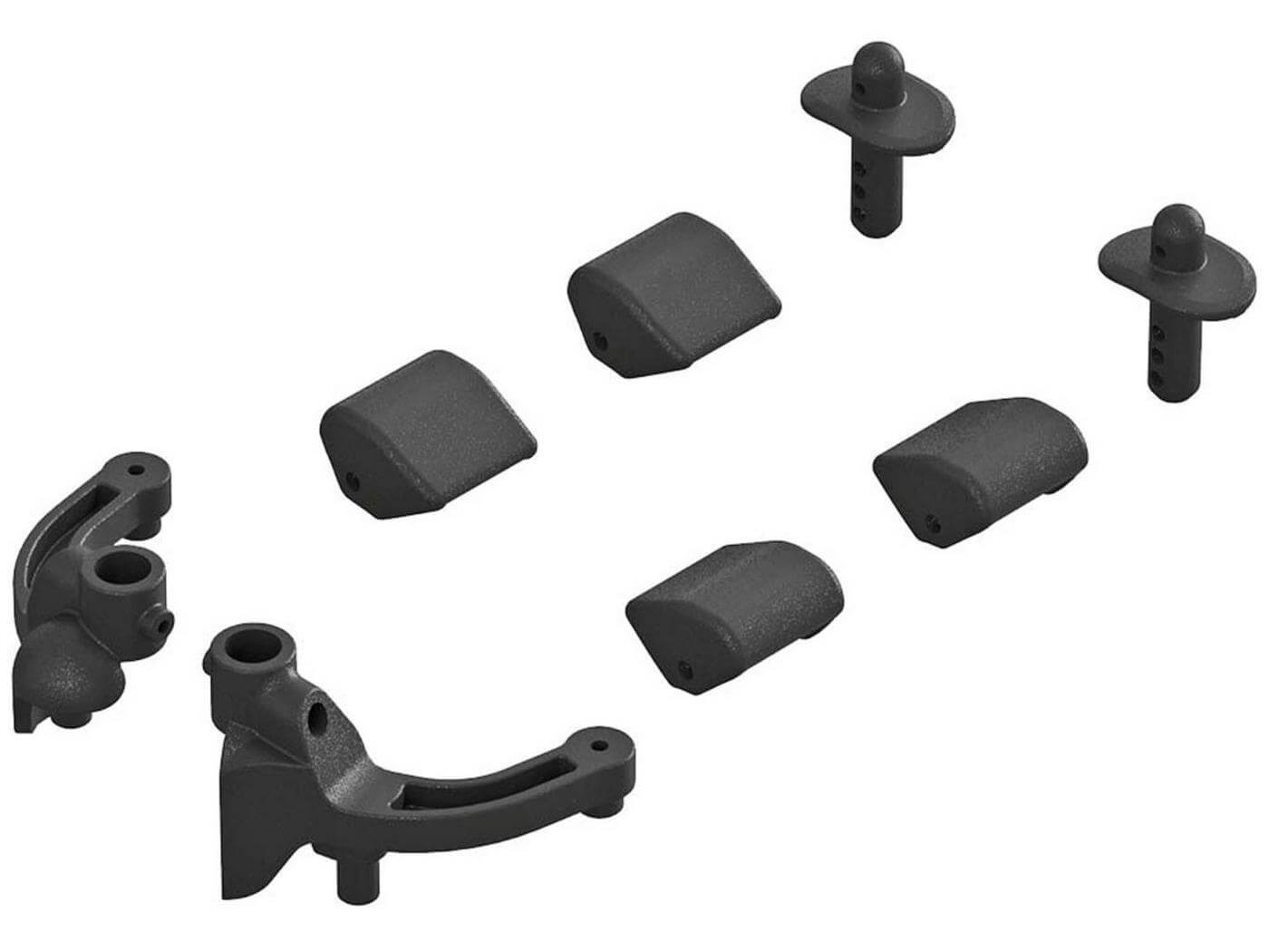 Z-AR320458 Arrma Body Mount Set Front TYPHON 4x4 AR320458 - Image 1
