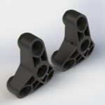 Arrma Rear Hub Nero (2) AR330365