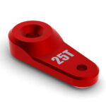 Arrma Servo Horn Metal 25T Aluminum Red AR340102